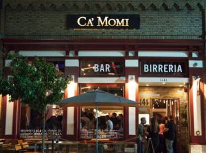 Restaurante Ca' Momi, en el Oxbow Public Market, en el valle de Napa.