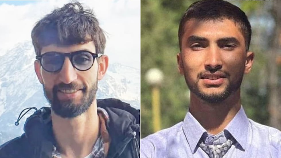 Guy Illouz (a la izquierda) y Bipin Joshi.