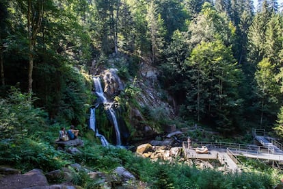 Las cascadas de Triberg, en la región de la Selva Negra.