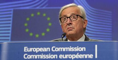 El presidente de la Comisión Europea, Jean-Claude Juncker.