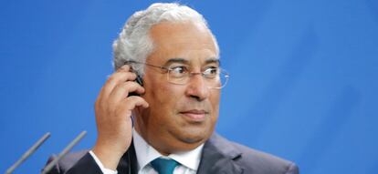 El primer ministro luso, Antonio Costa.