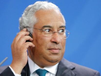 El primer ministro luso, Antonio Costa.