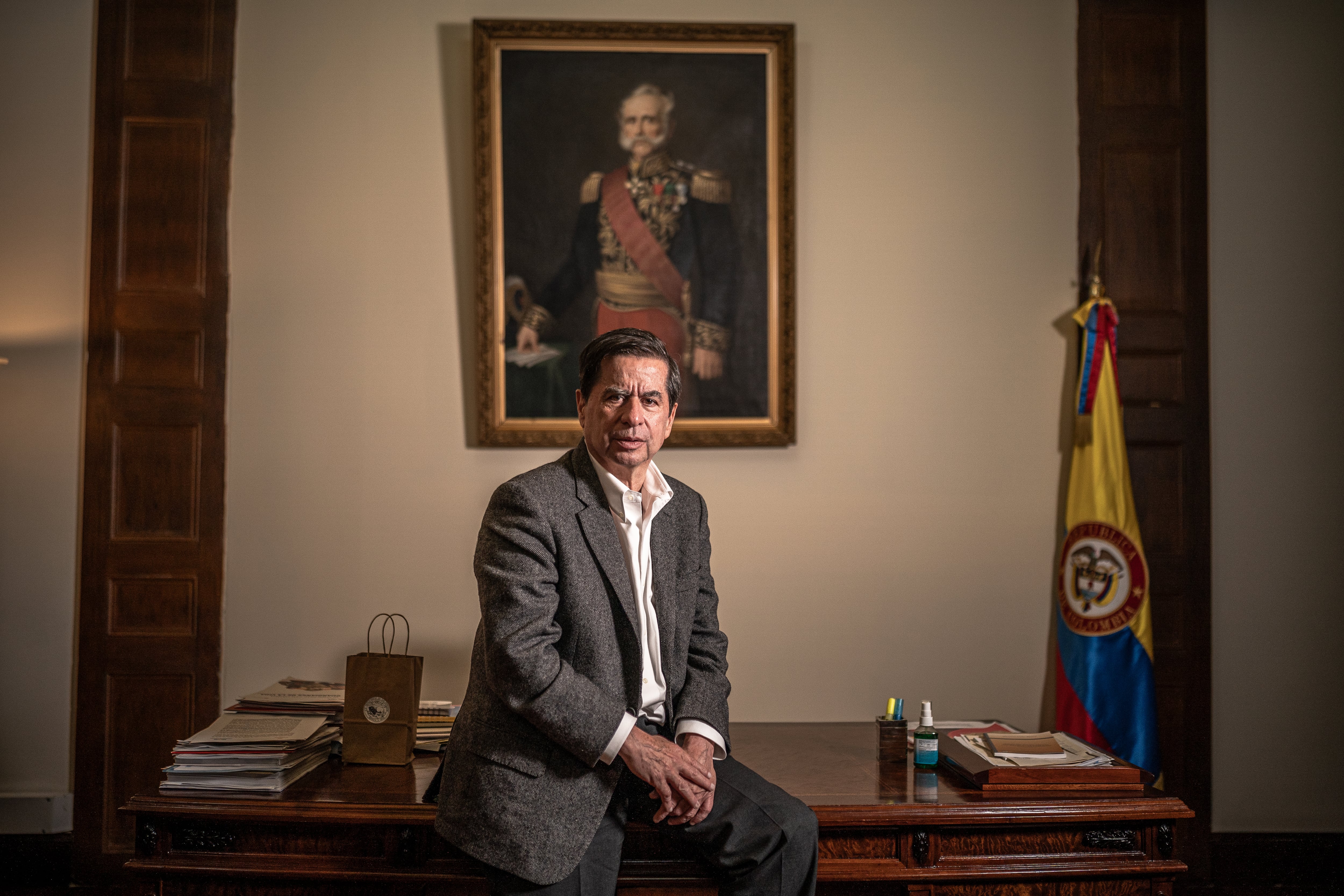 Juan Fernando Cristo, el 20 de Noviembre del 2024.