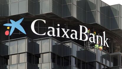 La sede de Caixabank, en Barcelona.