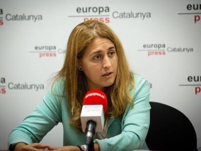 La secretaria general del PNC, Marta Pascal.
David Zorrakino - Europa Press