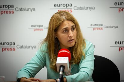 La secretaria general del PNC, Marta Pascal.
David Zorrakino - Europa Press