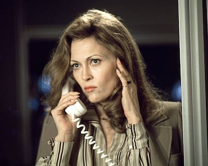 Faye Dunaway en el papel de la despiadada Diana Christensen en 'Network' (1976).