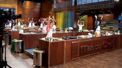 Momento de &#039;Masterchef junior&#039;. 