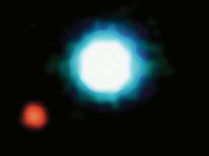 Primicia. La primera imagen obtenida de un exoplaneta, un planeta de otro sistema solar.