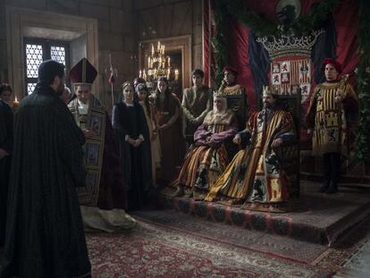 La reina se enfrenta a la partida de su hija Juana, en la serie ‘Isabel’