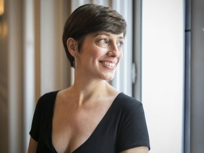 La escritora Marta Carnicero, autora de la novela 'El cielo según Google'.