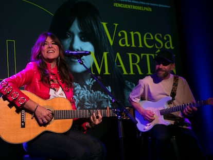 Vanesa Martín en el encuentro de EL PAÍS con suscriptores.