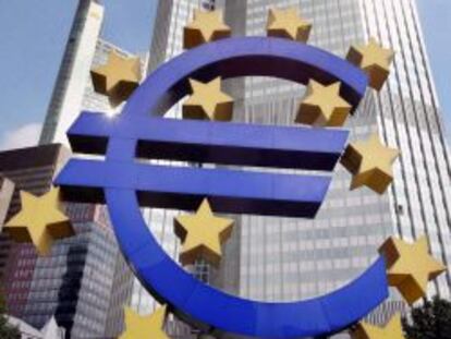Sede del Banco Central Europeo (BCE) en Fr&aacute;ncfort, Alemania.
