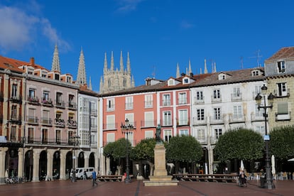 12. Burgos: Plaza Mayor.