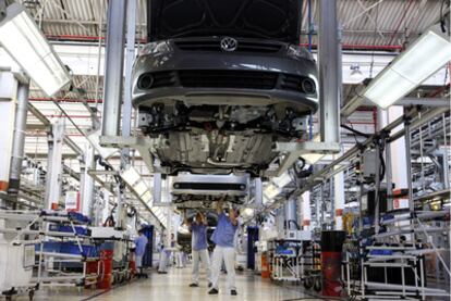 Planta de montaje de Volkswagen en São Bernardo do Campo, en Brasil.