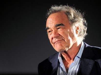 Oliver Stone en julio de 2019 en el Festival Ritrovato celebrado en Bolonia, Italia.