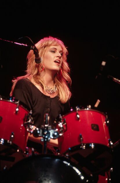 Debbi Peterson Drumming For The Bangles