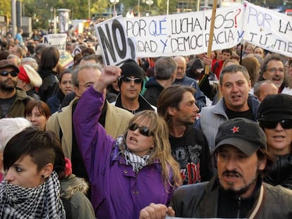 Manifestaci&oacute;n Rodea el Congreso celebrada en septiembre de 2012. 