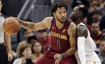 Rose, ante Schroder, en un Cleveland-Atlanta.