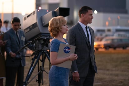 Scarlett Johansson and Channing Tatum in Fly Me To The Moon