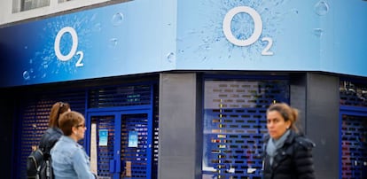 Tienda de O2 en Londres.