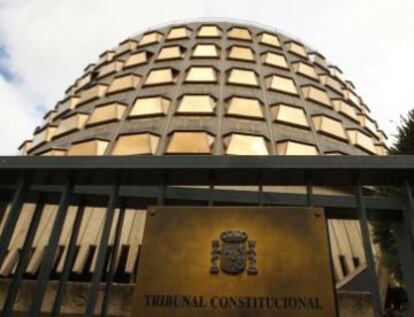 El Tribunal Constitucional.