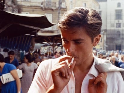 Alain Delon en 'A pleno sol', de 1960.