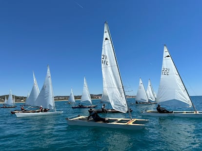 Barcas en Calafell Cataluña