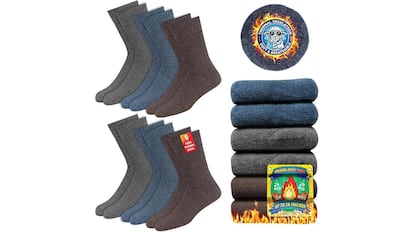 Estos son los calcetines térmicos más vendidos en Amazon.
