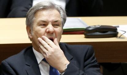 El alcalde de Berlín, Klaus Wowereit, en una sesión parlamentaria, este jueves.