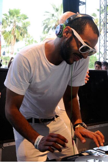 Dj Mehdi en California en 2010.