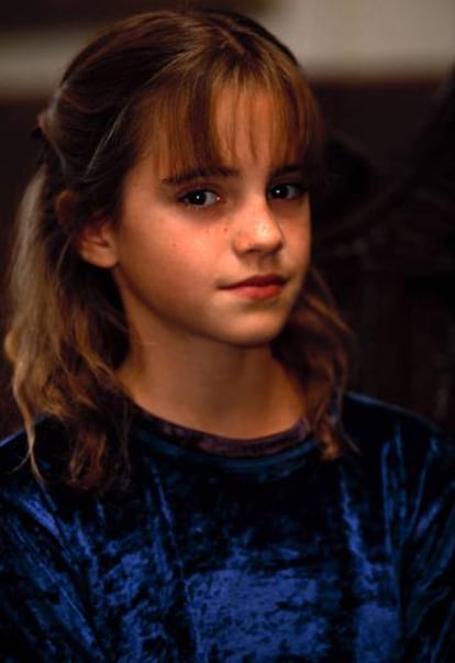 Emma Watson, en octubre de 2001.