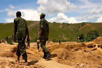 Mina de oro en Kivu del Sur, RDC / Sasha Lezhnev - Enough Project