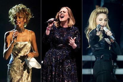 El nuevo contrato de Adele supera a los históricos acuerdos de Whitney Houston y Madonna.