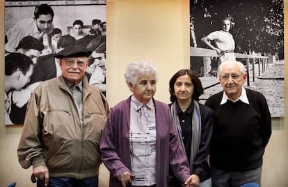 De izquierda a derecha, Agustín Quiles, María Luisa Pérez, Cristina Escrivá y Emilio Monzó.