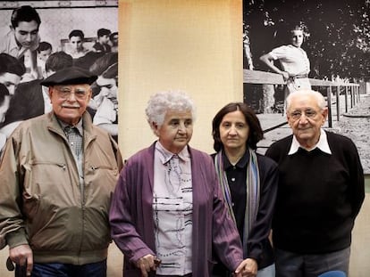 De izquierda a derecha, Agust&iacute;n Quiles, Mar&iacute;a Luisa P&eacute;rez, Cristina Escriv&aacute; y Emilio Monz&oacute;.