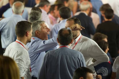 Reunión del comité federal socialista que acabó con la dimisión de Pedro Sánchez el 1 de octubre de 2016.