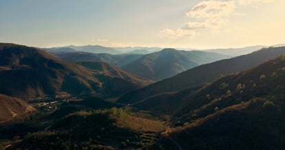 Guelatao, Oaxaca, donde creció Luna Marán y filmó 'Chicharras'.