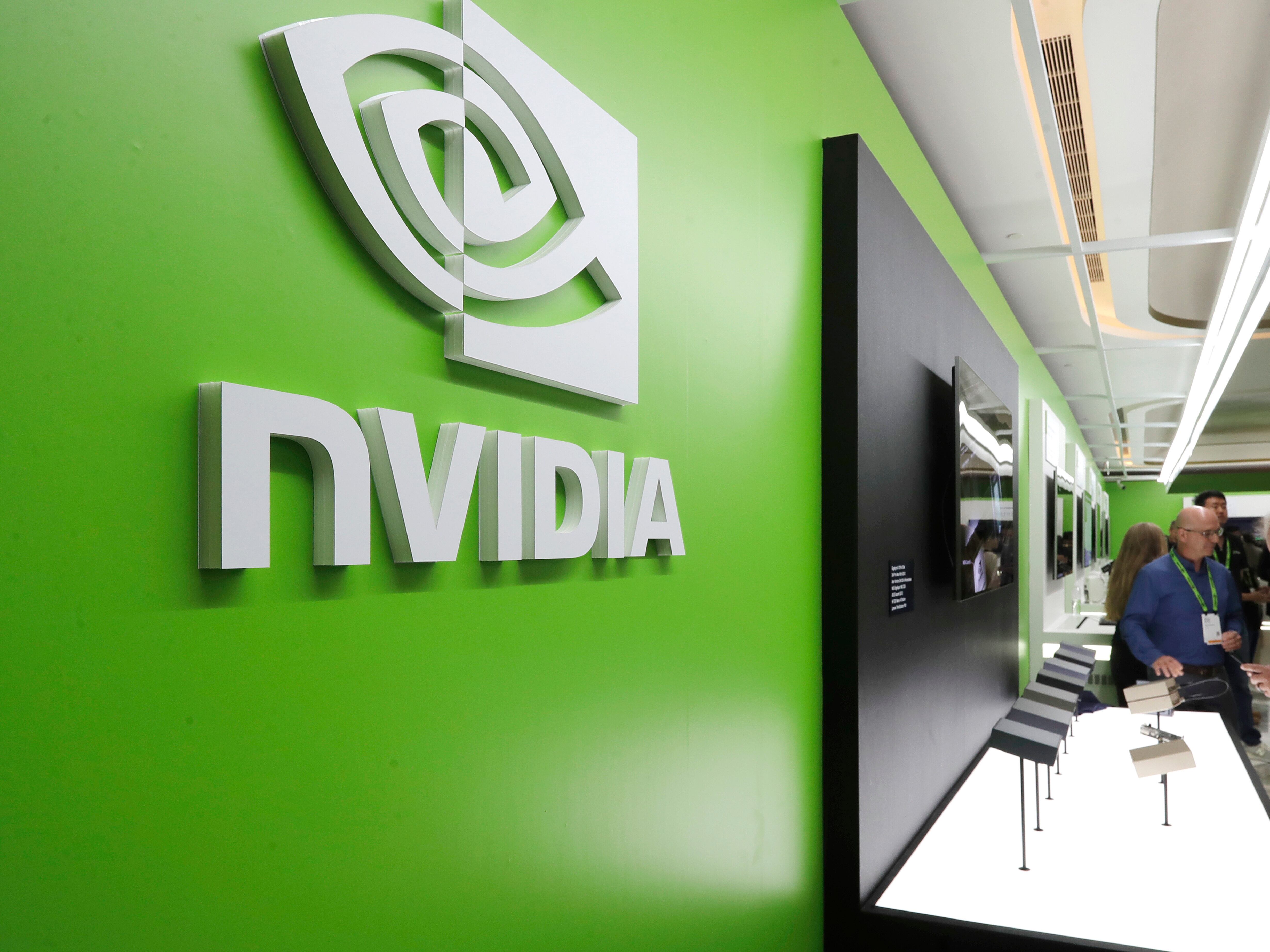 Logo de Nvidia.
