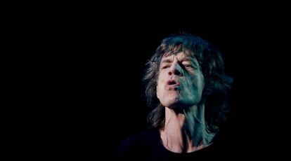 Mick Jagger, durante la actuaci&oacute;n de los Stones en Shangh&aacute;i el pasado 14 de marzo, cinco d&iacute;as antes de fallecer L&rsquo;Wren Scott.