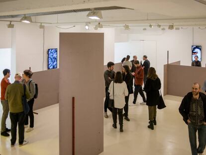 La exposición 'Faces', en la Fundación Miró de Barcelona.