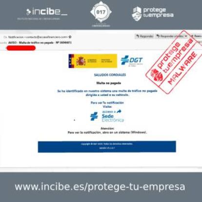 Campaña de correos fraudulentos DGT