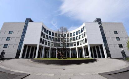 Exterior de la Fiscalía General alemana, en 2017.