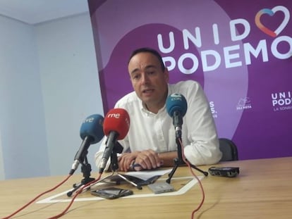 El diputado de Podemos José Ramón Blanco, en una imagen de archivo.