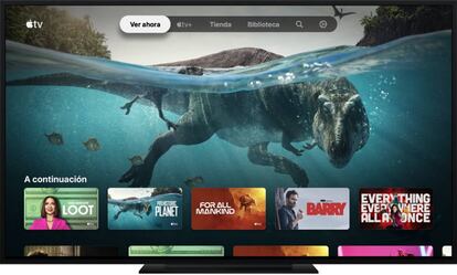 Interfaz Apple TV+