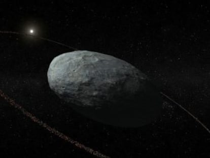 Astrónomos españoles estudian Haumea con un detalle sin precedentes