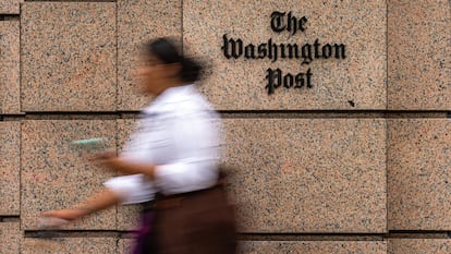 Sede de 'The Washington Post' en la calle K, en el centro de la capital estadounidense.
