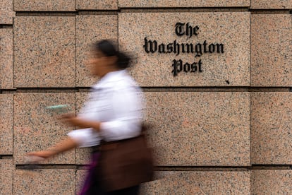 Sede de 'The Washington Post' en la calle K, en el centro de la capital estadounidense.