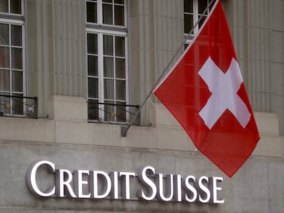 Oficinas de la entidad Credit Suisse en Berna, Suiza.