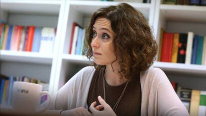 Isabel Díaz-Ayuso, vicesecretaria de comunicación y portavoz del PP de Madrid. 